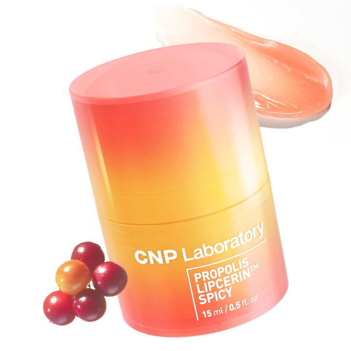 CNP Honey Lip Butter - Propolis Lipcerin™ 01 Original, Hydrating Overnight Manuka Lip Balm & Mask, 12hr Long-Lasting Moisture, Stocking Stuffers, Gifts for Women, 0.5 fl.oz. Halalzen