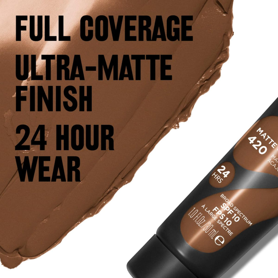 Revlon ColorStay Full Cover Longwear Matte Foundation, Heat & Sweat Resistant Lightweight Face Makeup, Buff (150), 30ml Halalzen