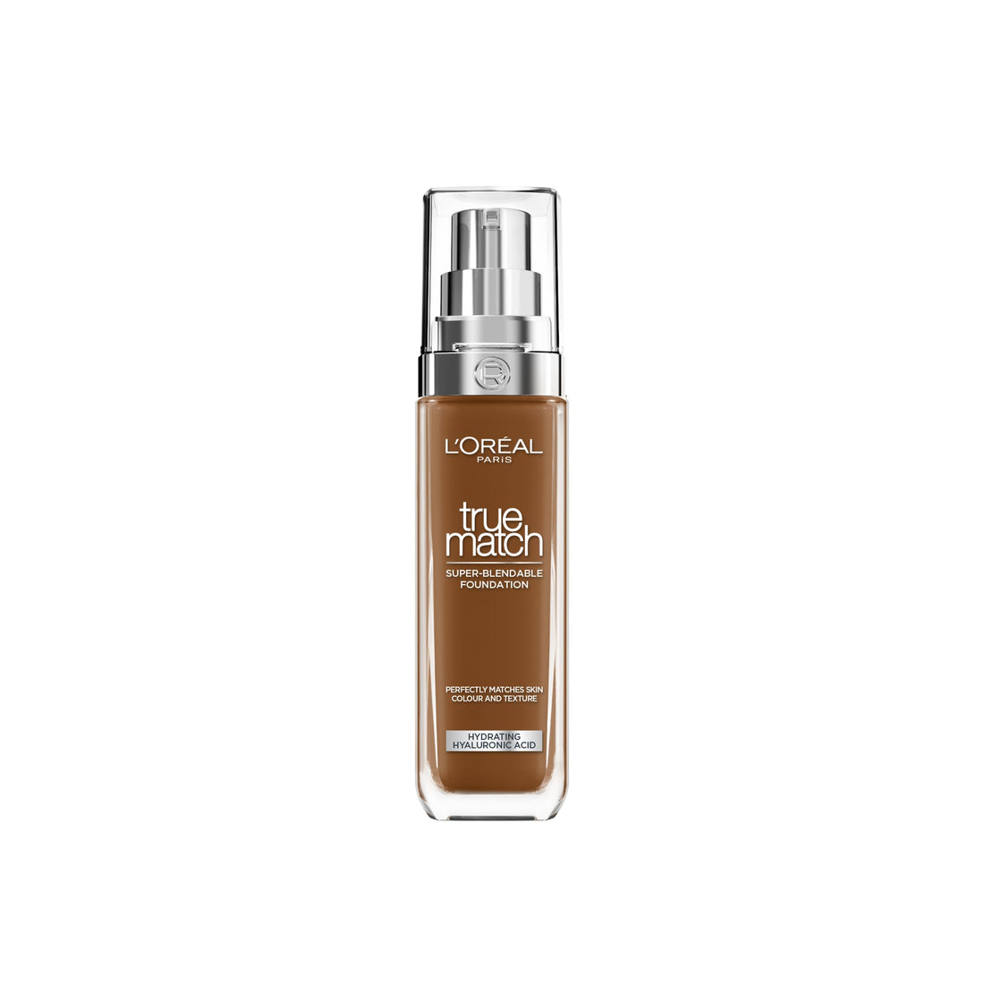 L'Oréal Paris Foundation for Face, Skincare Infused with Hyaluronic Acid, True Match Hydrating Liquid Foundation for All Skin Tones, SPF 16, 1N Ivory, 30 ml Halalzen