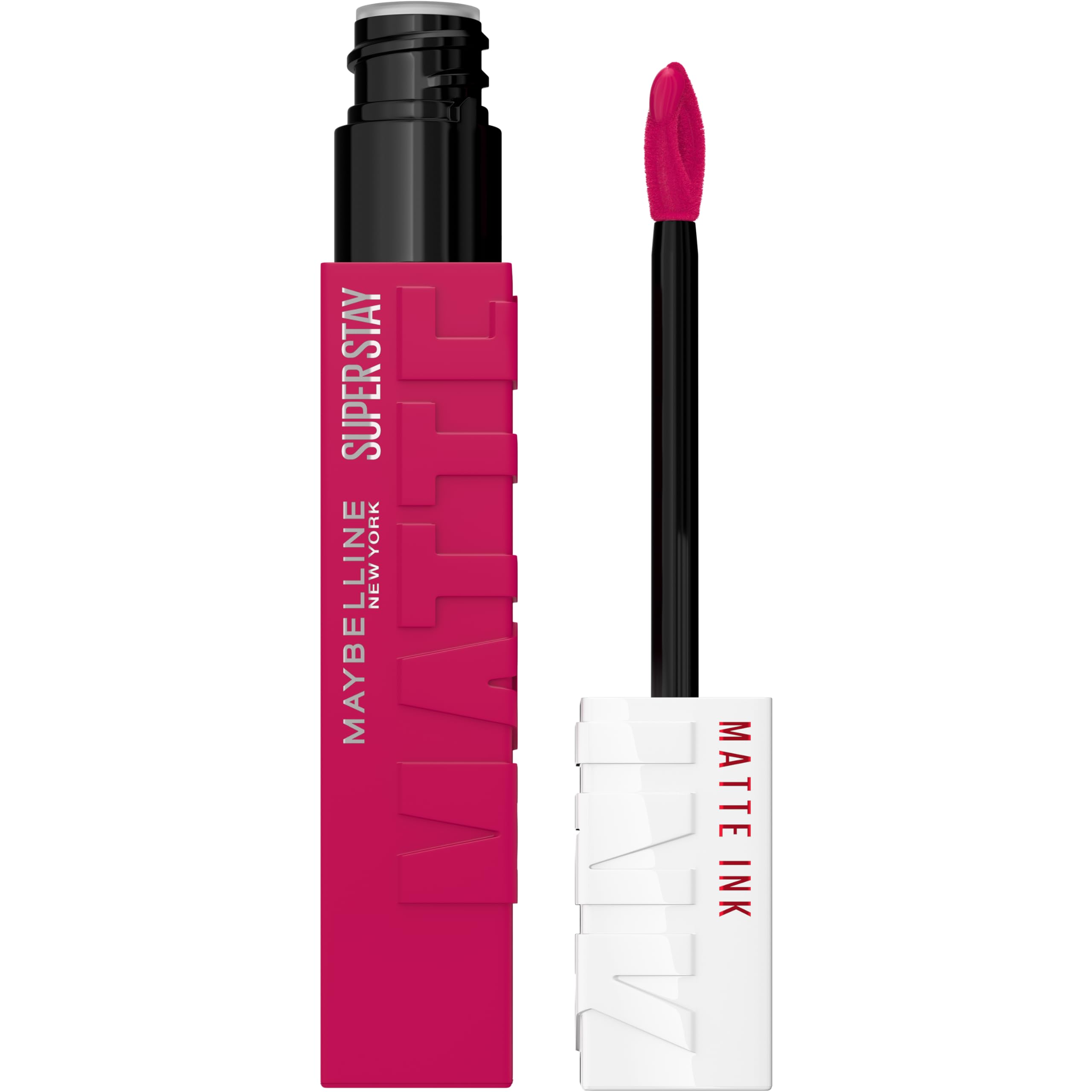 Maybelline Super Stay Matte Ink Liquid Lipstick Makeup, Long Lasting High Impact Color, Up to 16H Wear, Mover, Brown, 1 Count, Packaging May Vary