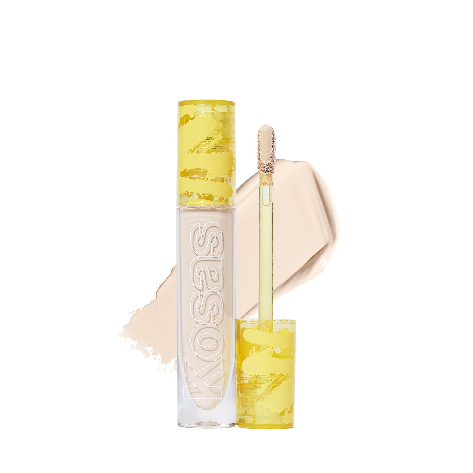 Kosas Revealer Concealer – Medium Coverage Hydrating Under Eye & Face Concealer with Hyaluronic Acid, Tone 03 W