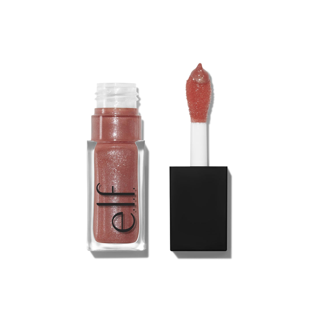e.l.f. Glow Reviver Lip Oil, Nourishing and Hydrating with High-Shine Glimmer Finish & Sheer Wash of colour, Minty Scent, Non-Sticky, Vegan & Cruelty-free, Candy Coded