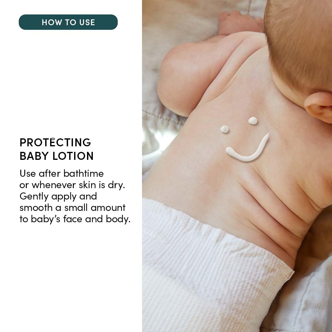 Evereden Moisturizing Baby Lotion for Newborn 6.7 oz. | Lightweight & Non-Greasy Toddler Lotion | Clean & Gentle Baby Care | Non-toxic & Fragrance Free Halalzen