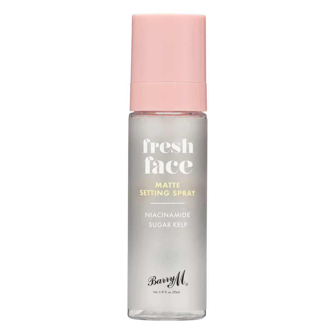 Barry M Fresh Face Fixation Makeup Setting Spray, Long-lasting, Infused With Aronia Berry and Vitamin C Clear Halalzen