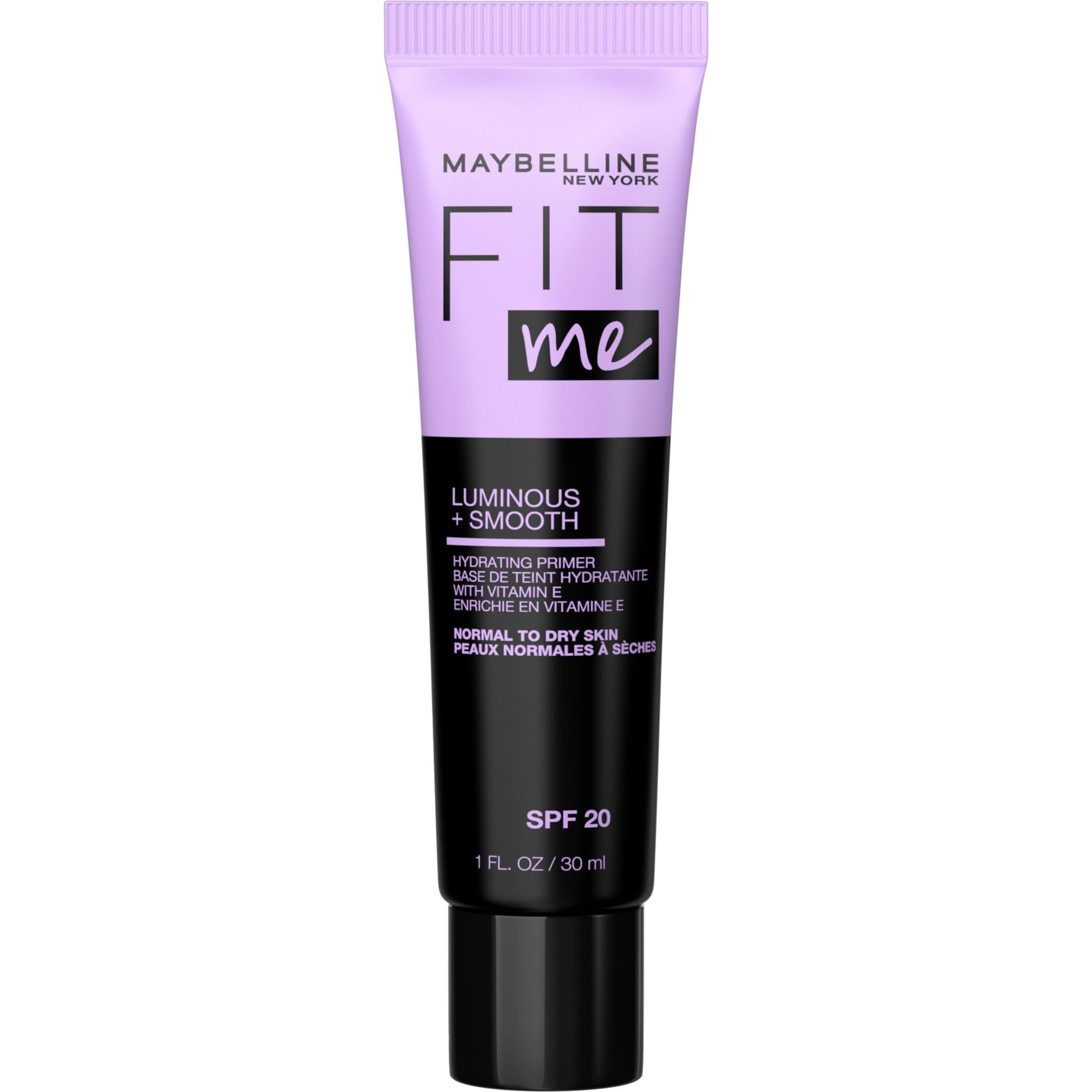 Maybelline New York Fit Me Matte and Poreless Face Primer, Shine-Control Formula That Provides a Mattified Makeup Finish and Smooth Canvas for Oily to Normal Skin Types, Matte and Poreless Halalzen