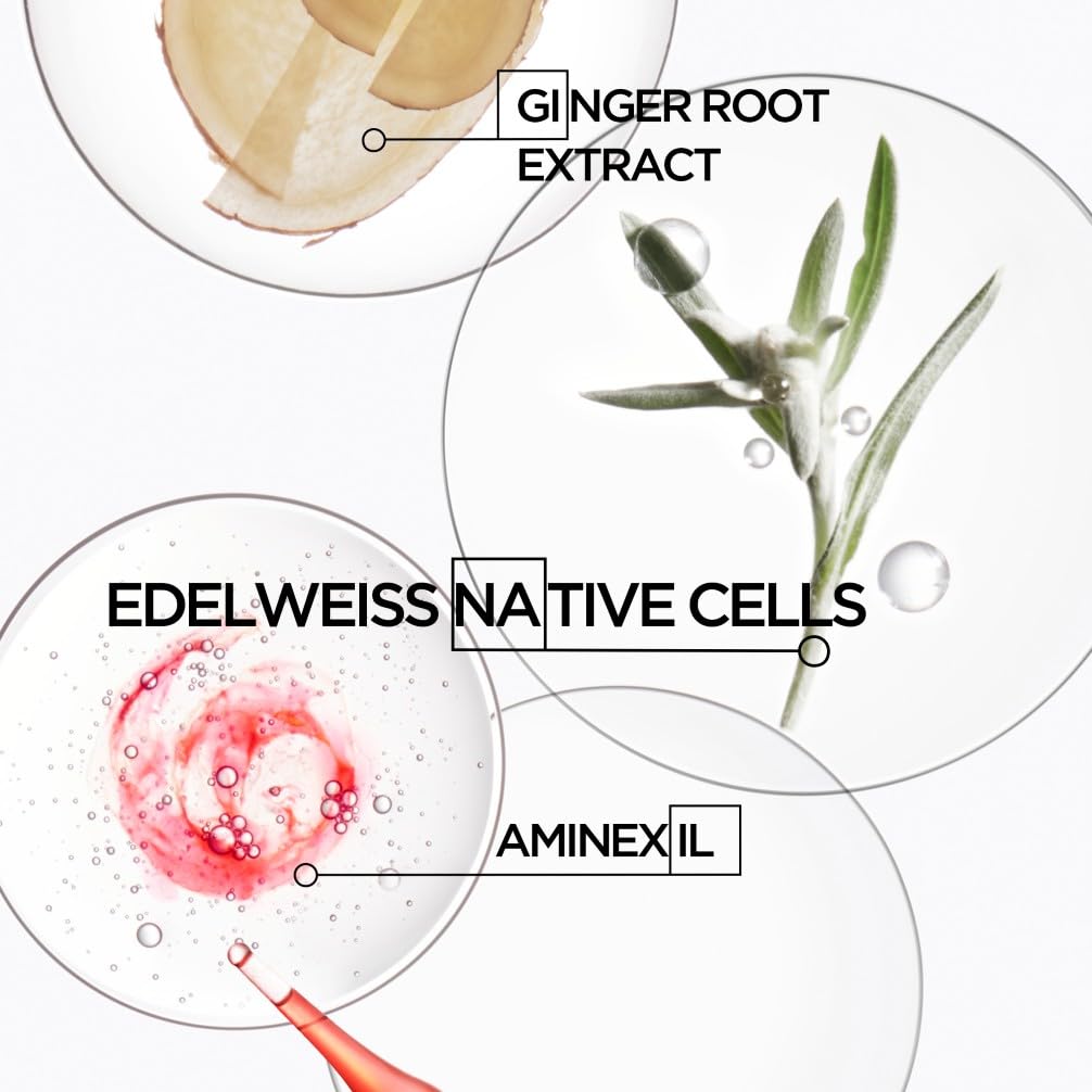 Kérastase Genesis Hair Serum, For Weakened Hair Prone to Hair Loss, With Ginger Root & Edelweiss Flower