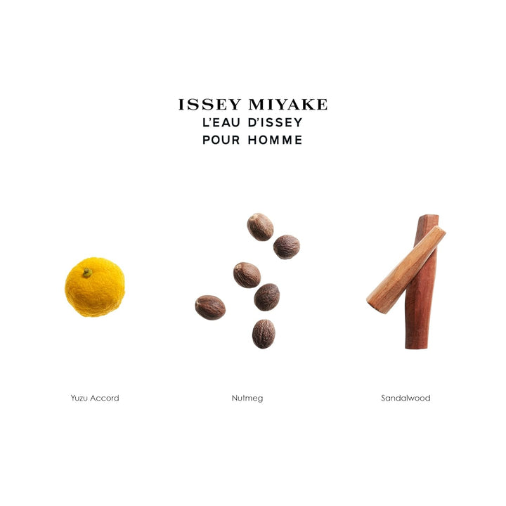 Issey Miyake L'Eau d'Issey Pour Homme Shower Gel - Invigorating, Cleansing Body Gel - Cleanses Skin - With Notes of Yuzu, Nutmeg & Sandalwood - 6.7 oz
