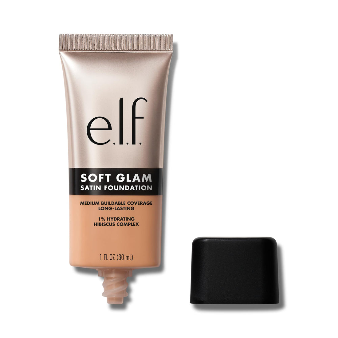 e.l.f. Soft Glam Foundation, Medium Coverage, Long-Lasting & Buildable Foundation For A Smooth, Satin Finish, Vegan & Cruelty-Free, 25 Light Neutral Halalzen