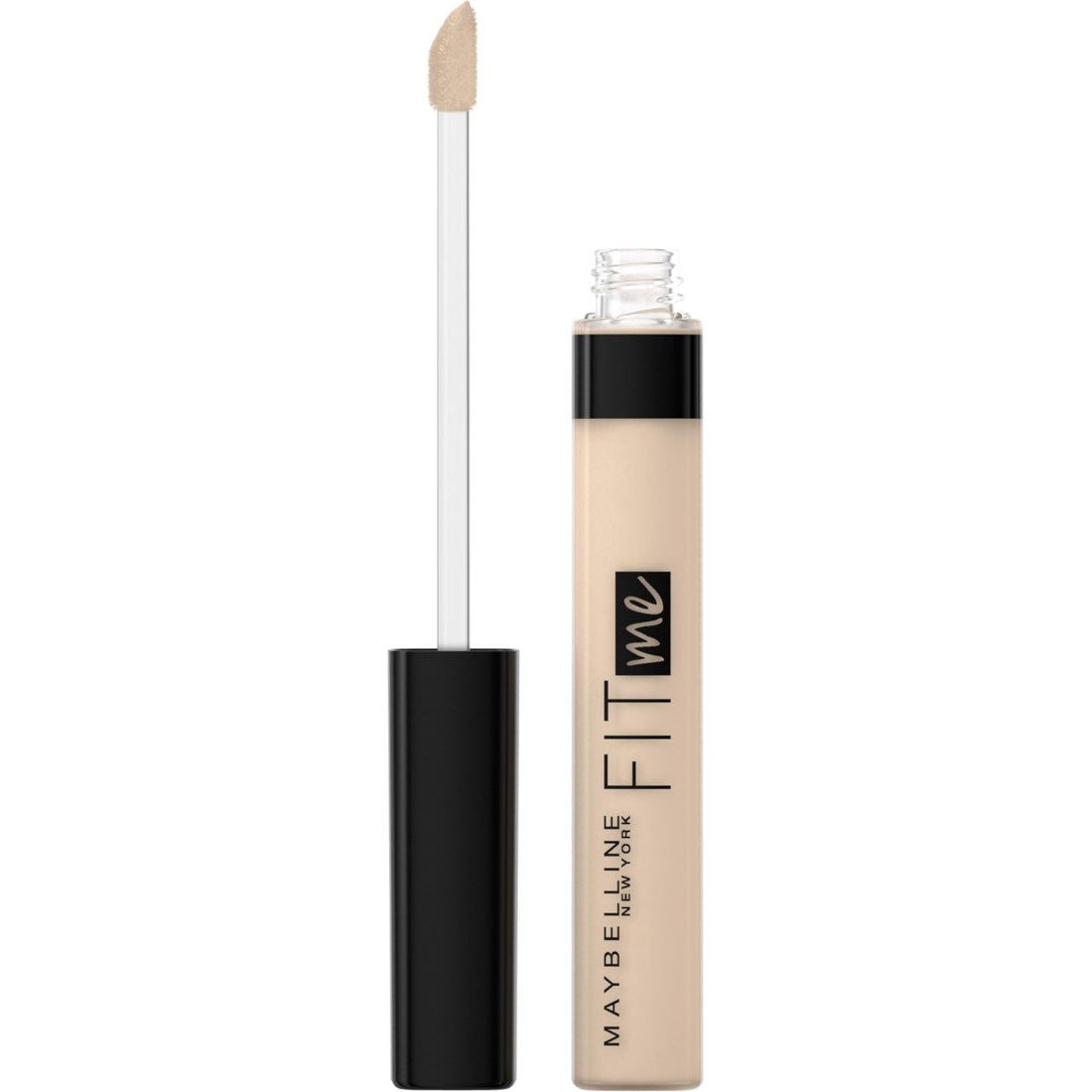 Maybelline Concealer, Fit Me! Full Coverage Concealer for Face, Oil Free, Delivers Even Complexion, Non-Comedogenic, Matte & Poreless Ultra Blendable, Shade: 15 Fair Halalzen