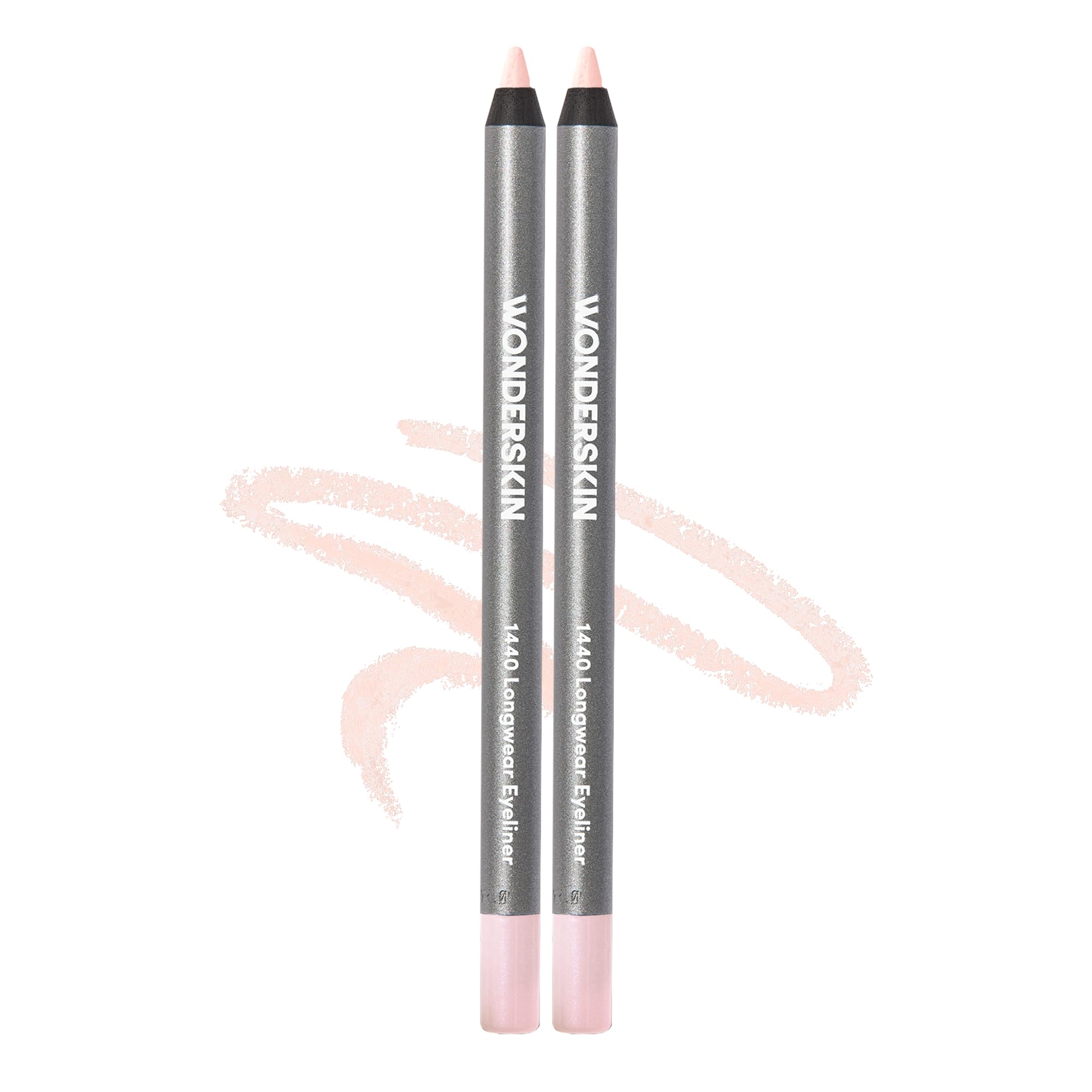 Wonderskin 1440 Longwear Purple Eyeliner Pencil - Waterproof, Sharpenable Eyeliner Pencil and Smudge Proof Blue Purple Eye Liner Pencils (Blueberry) Halalzen