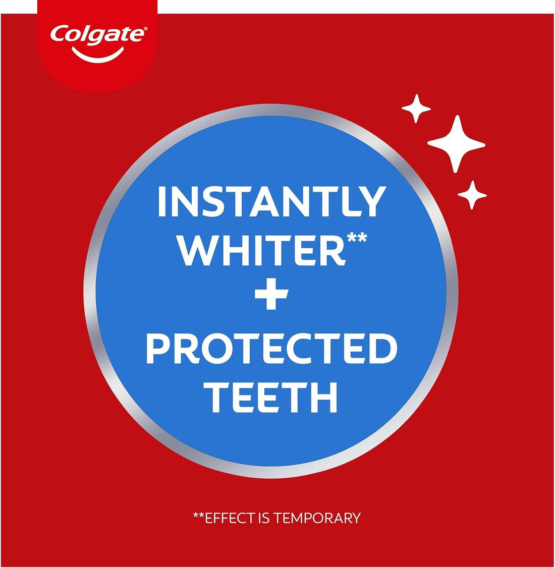 Colgate Max White Optic Toothpaste 4X75ml - Teeth Whitening Toothpaste - Clinically Proven Formula - Removes up to 100% of Surface Stains - Optic Brighteners Instantly Whiten Teeth