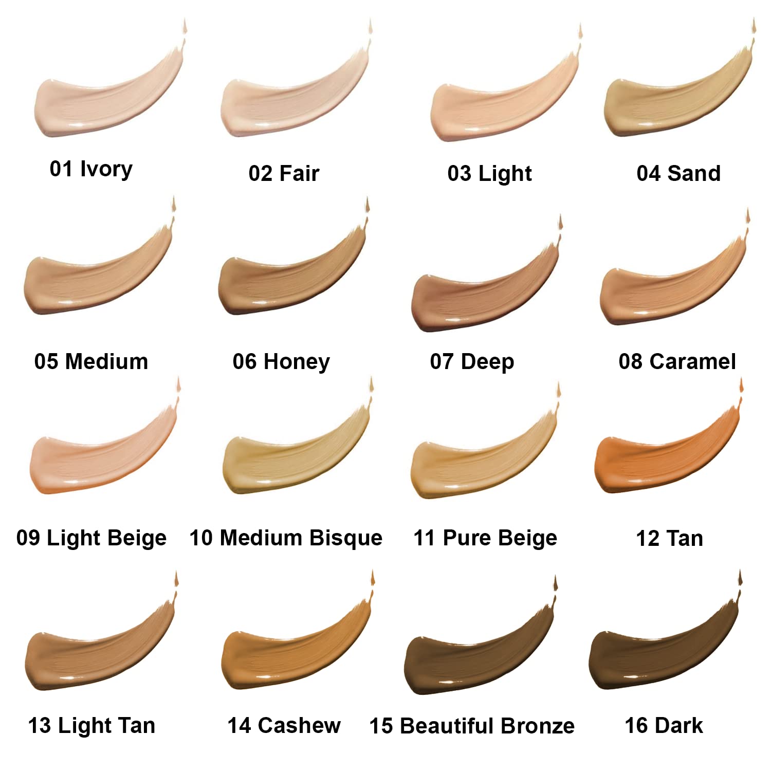 Beauty Forever HD Long Wearing Multi-use Concealer, Emollient Rich Formula, Creamy & Blend-able, 3.5ml (04 SAND) Halalzen