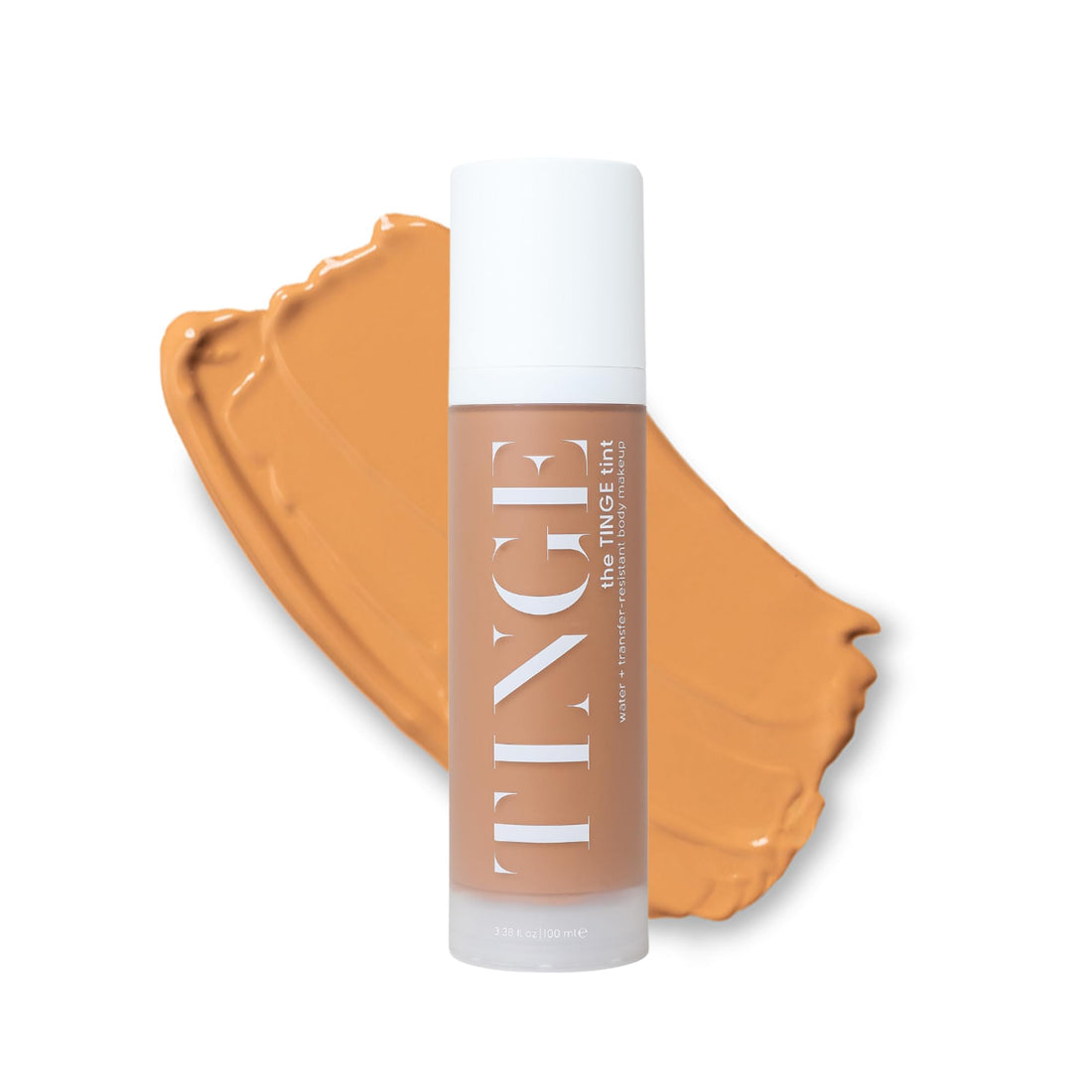Tinge Body Makeup, wasser- und wischfest, mittlere Deckkraft, hält bis zu 48 Stunden, für alle Hauttypen, parfümfrei, vegan, hergestellt in den USA, 100 ml – Fair Warm