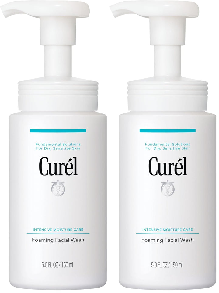 Curél Foaming Facial Wash 150ml for Dry, Sensitive Skin Halalzen