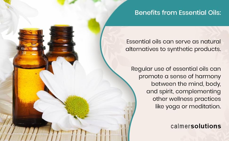 Calming Essential Oil Blend 50ml – Lavender & Chamomile Aromatherapy Oil for Diffusers | Calmer Solutions Brexit Survival Blend