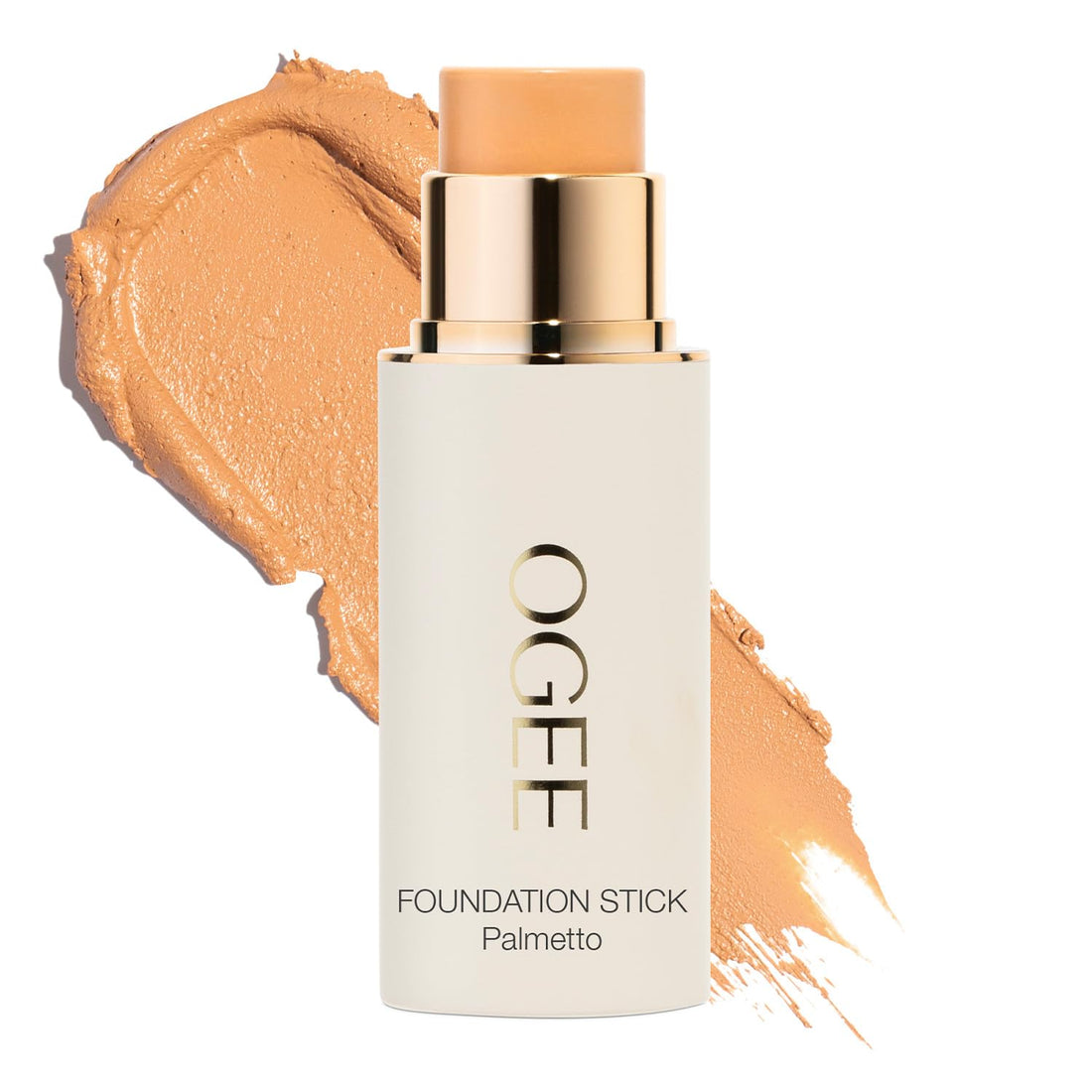 Ogee Sculpted Complexion Foundation Stick (Mahogany 14.5N - Deep Cocoa, Rich Undertones) Full Coverage Foundation Makeup - Instantly Balance & Even Complexion - 70% Organic Ingredients