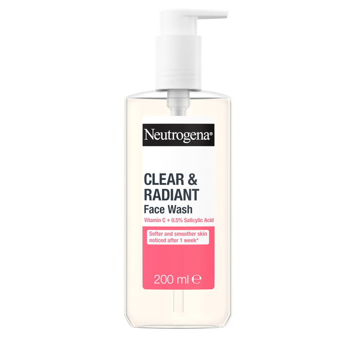 Neutrogena Visibly Clear Pink Grapefruit Facial Wash200ml Halalzen