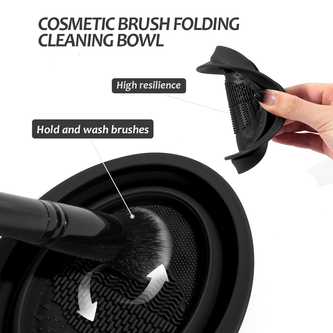 MAANGE Makeup Brushes 54 Pcs Makeup Tool Set, Multi-functional Makeup Kit Premium Synthetic Brush Make up Brushes Set for Women (Black, 54 Pcs) Halalzen