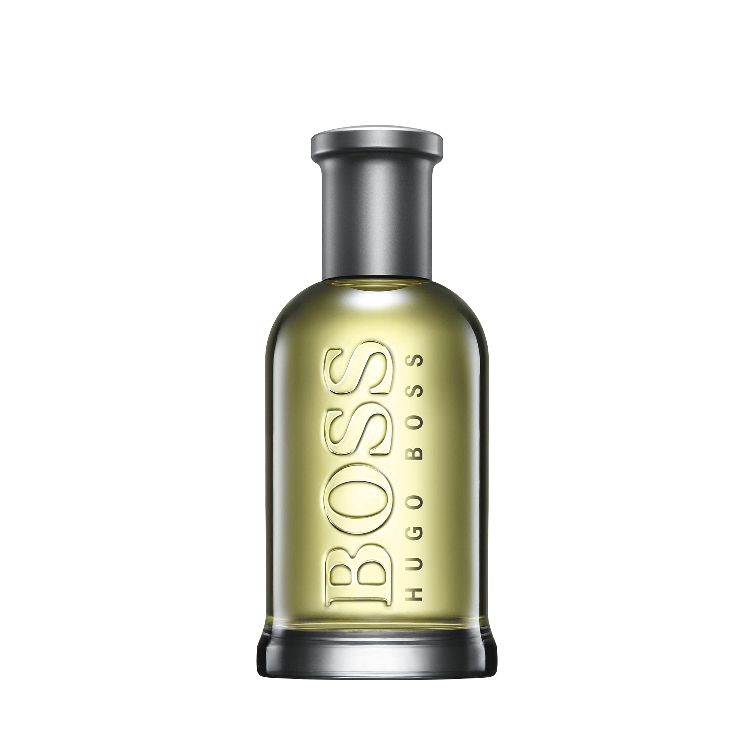 BOSS Bottled Aftershave for Him - Woody Scent with Notes of Apple, Cinnamon and Wood - Light Longevity - 50ml