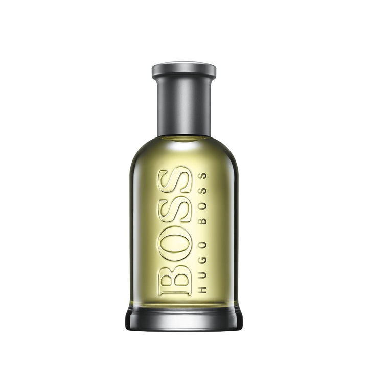 BOSS Bottled Aftershave for Him - Woody Scent with Notes of Apple, Cinnamon and Wood - Light Longevity - 50ml Halalzen