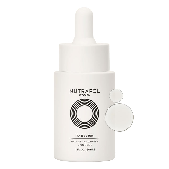 Nutrafol Women's Hair Serum, Supports Visibly Thicker and Stronger Hair, Vegan, Lightweight and Fast-Absorbing Halalzen