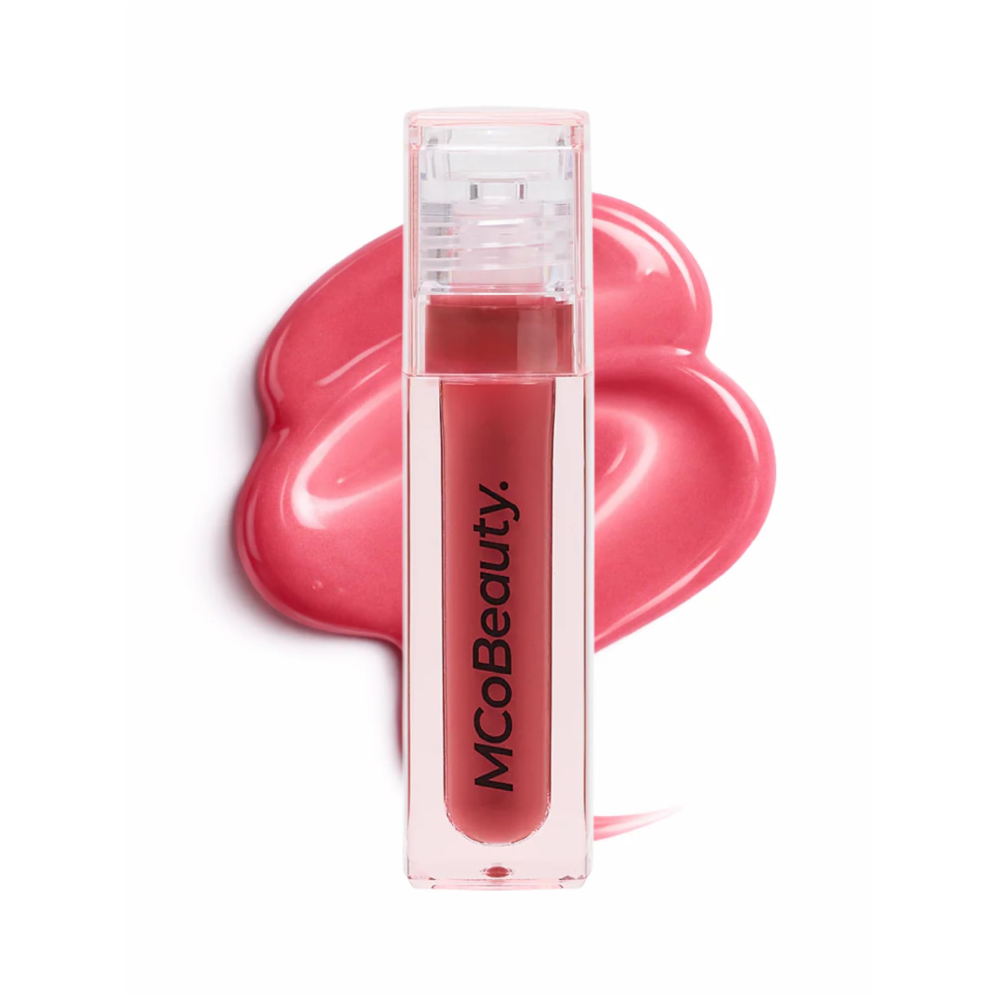 MCoBeauty Pout Gloss Ultra Shine Lip Gloss Lip Glaze - Shade Espresso Girl - Long-Wearing Sparkling Lip-Plumping Gloss with Sheer Tint & Light-Reflecting Shine - Wear Alone or Over Lipstick - 3.9ml Halalzen