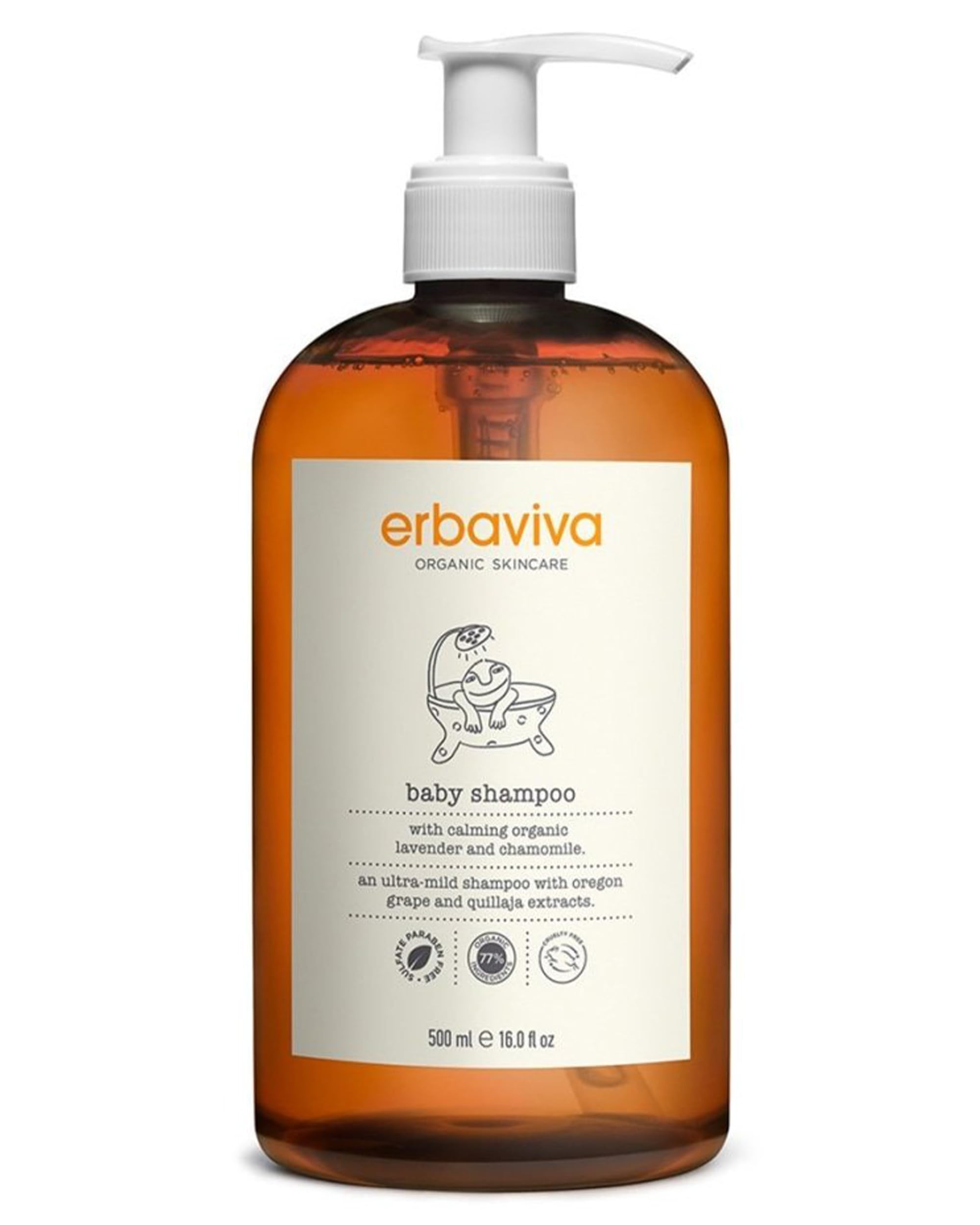 erbaviva Baby Shampoo, 16 Fl Oz Halalzen