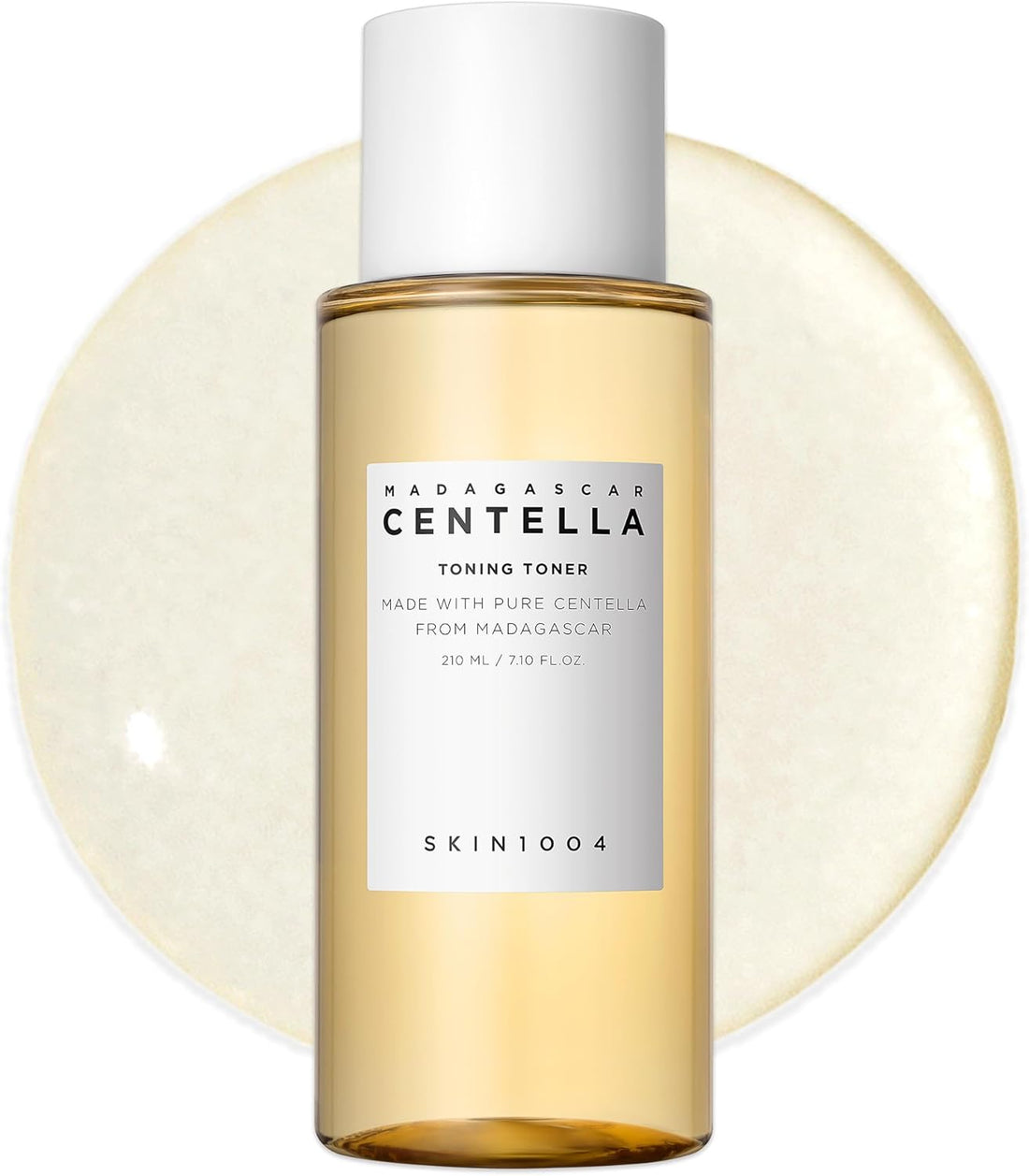SKIN1004 Centella Toning Toner 210 ml, Tonique visage coréen avec Centella Asiatica de Madagascar et acide hyaluronique pour hydrater, apaiser et hydrater, Exfoliant PHA, Soin de la peau coréen