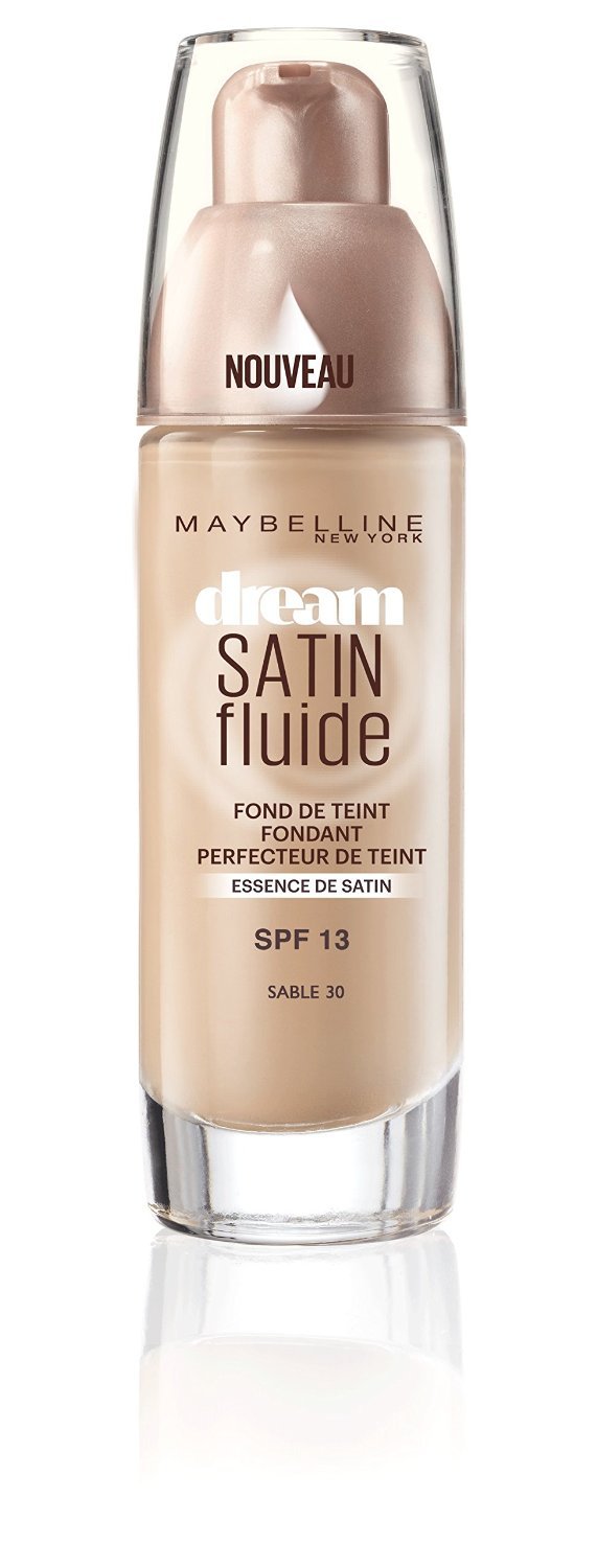 Maybelline Foundation, Dream Radiant Liquid Hydrating Foundation with Hyaluronic Acid and Collagen - Lightweight, Medium Coverage Up to 12 Hour Hydration, 30 Sand Halalzen