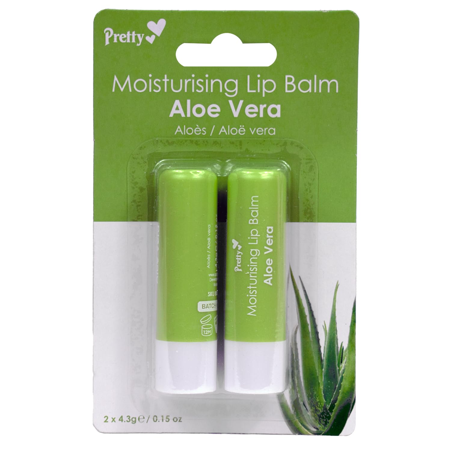 Pretty Moisturising Lip Balm - Strawberry