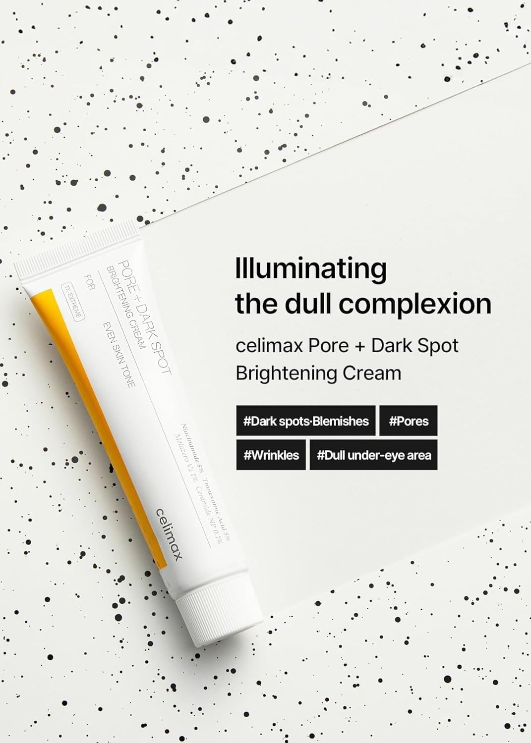 celimax Pore Dark Spot Brightening Cream With Niacinamide, Tranexamic Acid, Txa Cream, Pore Minimizer, Non-Irritating, Hydrating, For Sensitive Skin, 35Ml