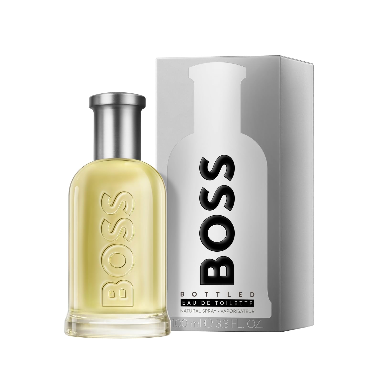 BOSS Bottled - Eau de Toilette for Him - Woody & Fruity Fragrance with Notes of Apple, Cinnamon and Wood - Medium Longevity