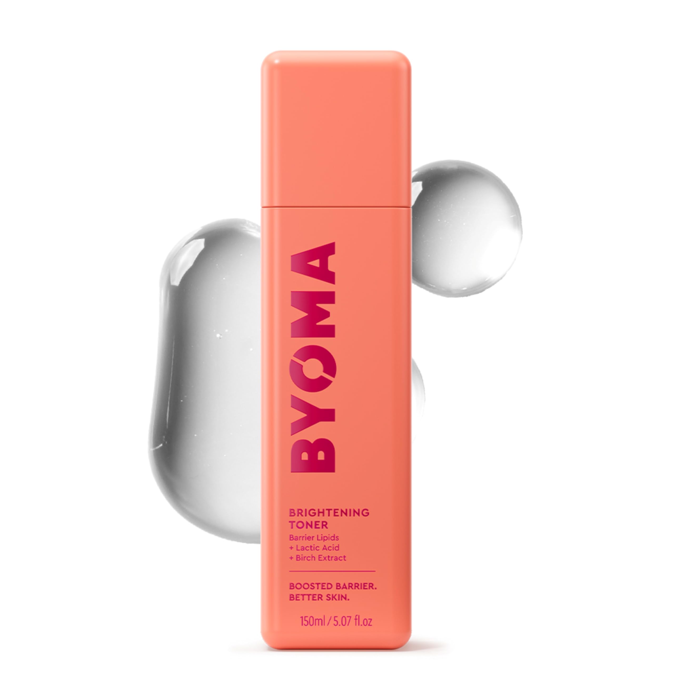 BYOMA Hydrating Milky Toner (150ml) for Dry Skin, Ultra Hydrating Toner for Face - Soothes Skin, Locks in Moisture, Reduces Redness - Barrier Repair, Vegan