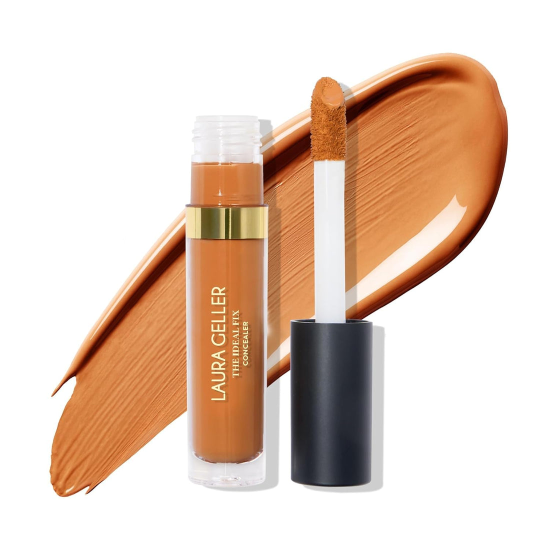 LAURA GELLER NEW YORK The Ideal Fix Concealer (Tan) - Long-Lasting Liquid Concealer For Covering Under Eye Dark Circles & Blemishes Halalzen