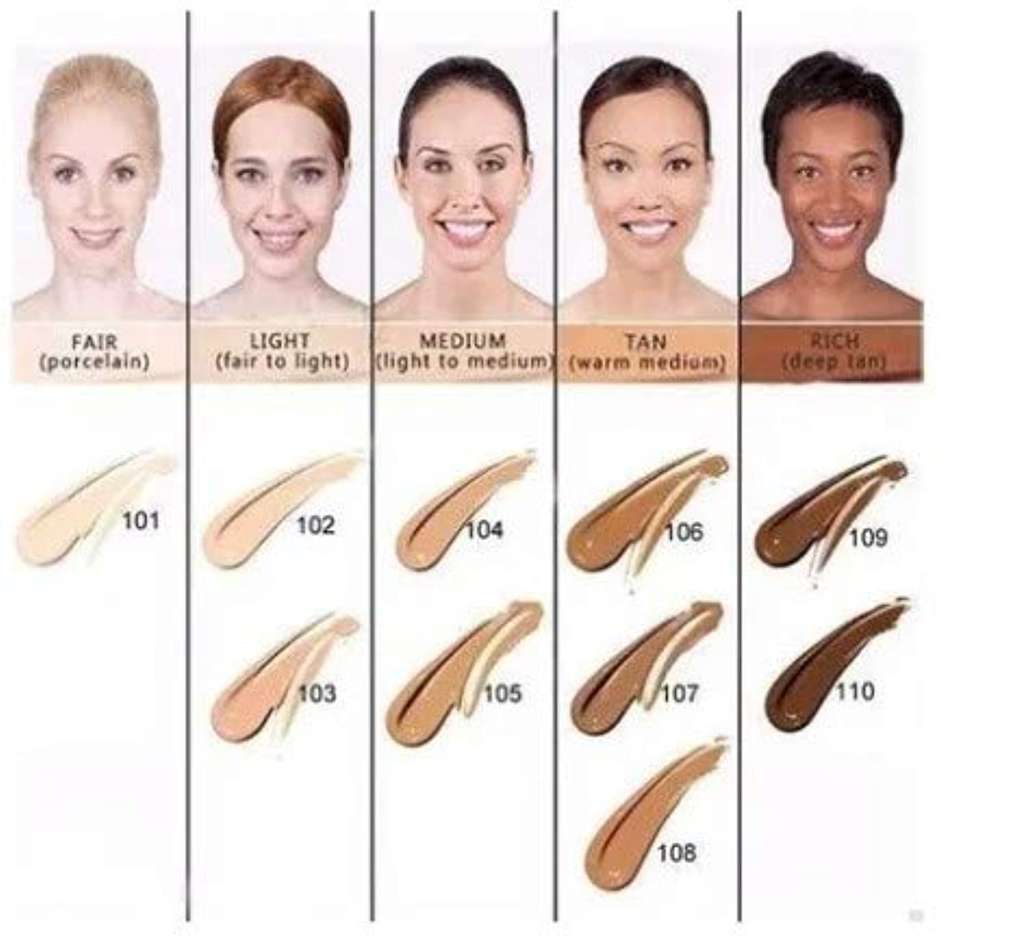 Aquapurity Phoera® Full Coverage Foundation Soft Matte Oil Control Concealer 30ml Long Lasting Flawless Cream Smooth (102 NUDE) Halalzen