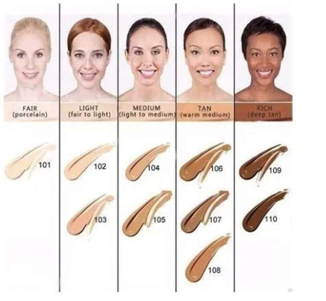 Aquapurity Phoera® Full Coverage Foundation Soft Matte Oil Control Concealer 30ml Long Lasting Flawless Cream Smooth (102 NUDE) Halalzen