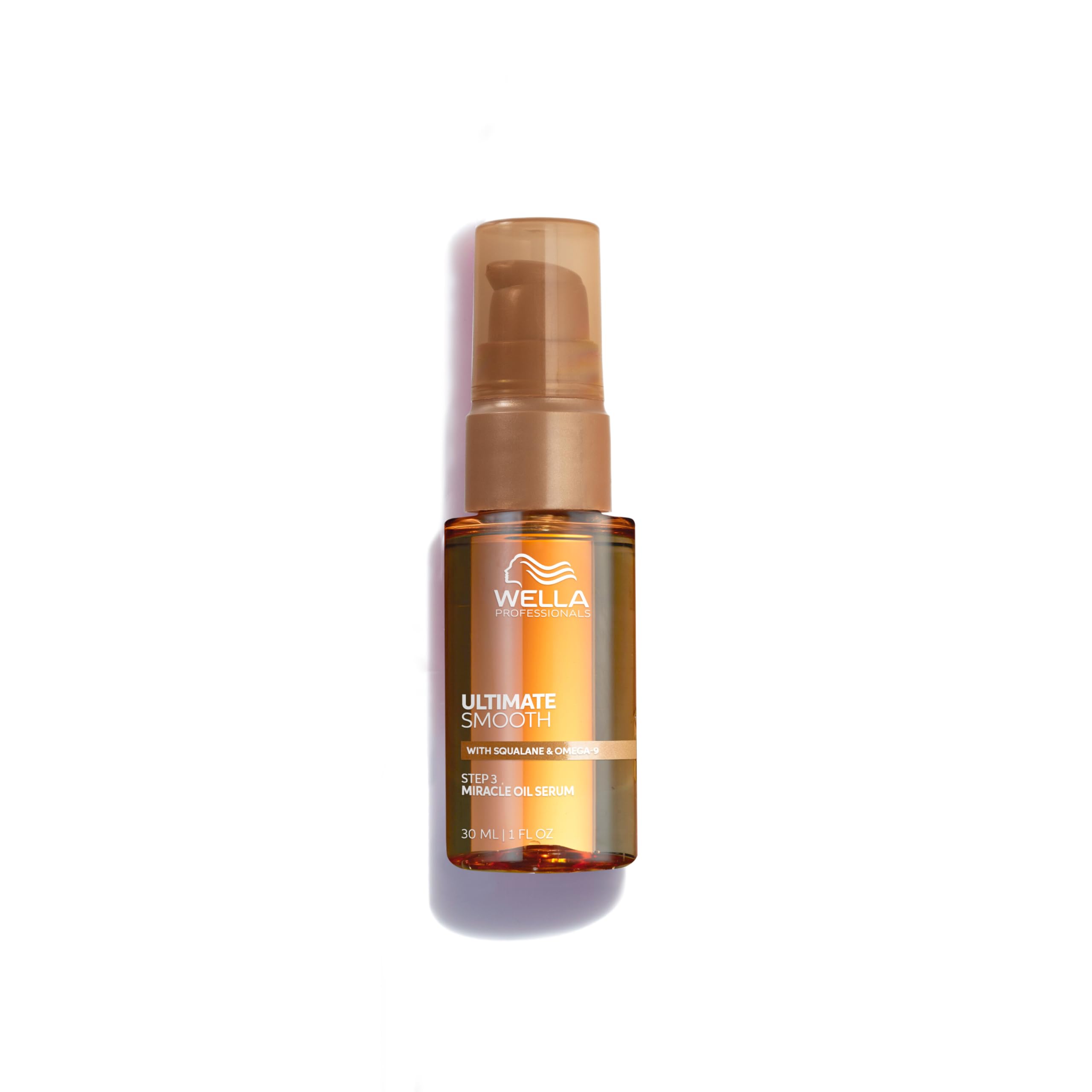 Wella Professionals Ultimate Smooth Miracle Oil Serum - Hair Oil With Squalane & Omega 9 - For Dry, Dull & Frizzy Hair (