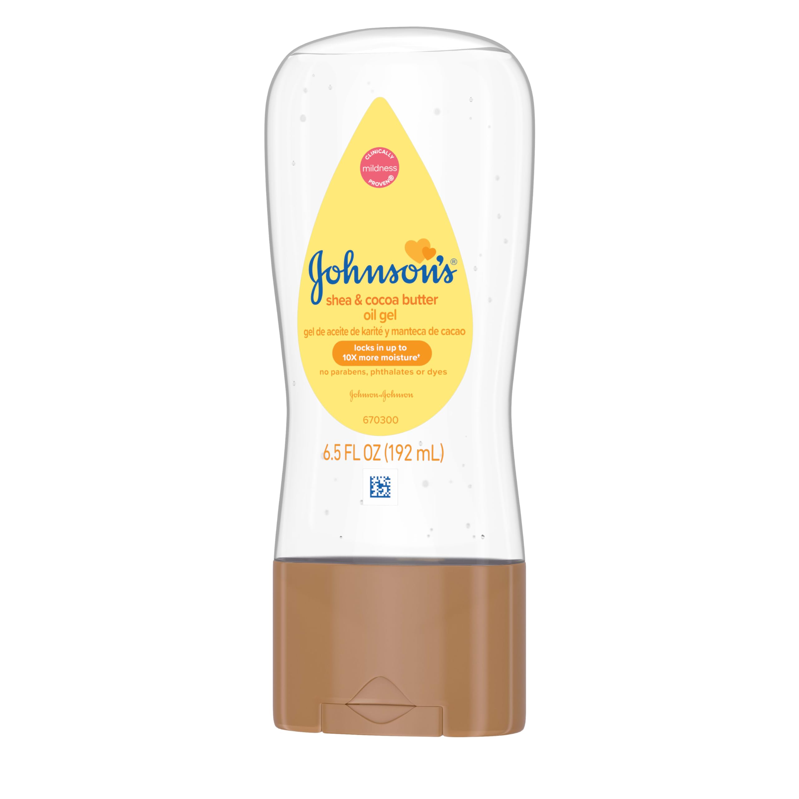 Johnson's Baby Oil, Mineral Oil Enriched with Shea & Cocoa Butter to Prevent Moisture Loss, Hypoallergenic, 20 fl. oz Halalzen