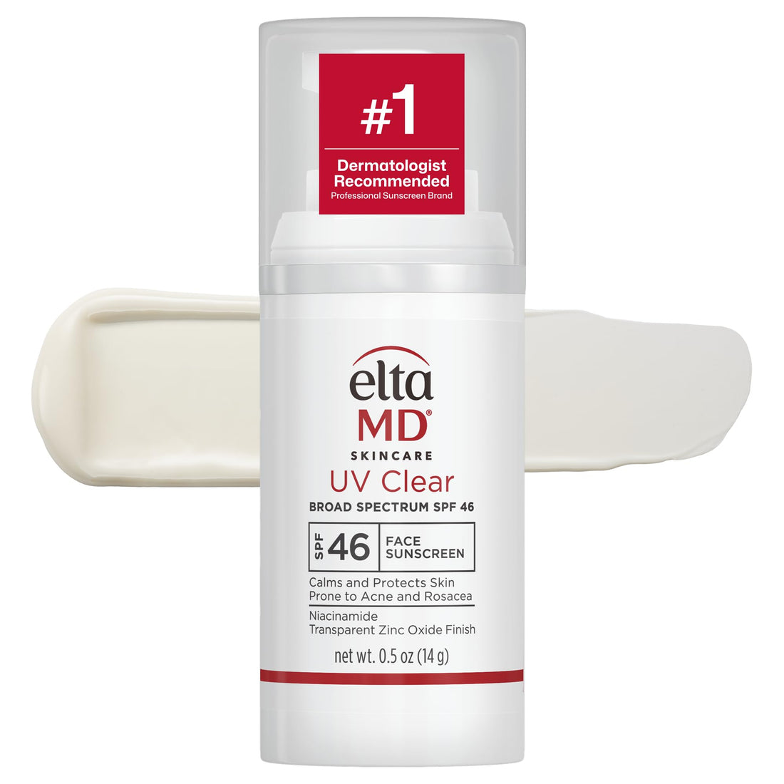 EltaMD UV Clear Face Sunscreen, Oil Free Sunscreen for Sensitive Skin with Zinc Oxide, Dermatologist Recommended Halalzen