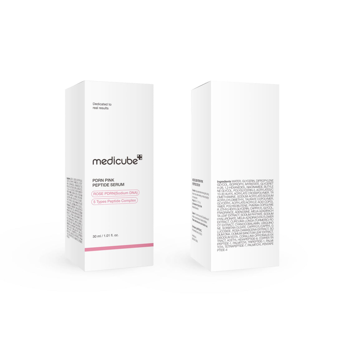 medicube PDRN Pink Peptide Serum with Salmon DNA | Pink Glow Serum with Peptides & Niacinamide for Hydration & Firm-Looking Skin | Uneven Tone Care | Korean Skincare, 1.01 fl. Oz Halalzen