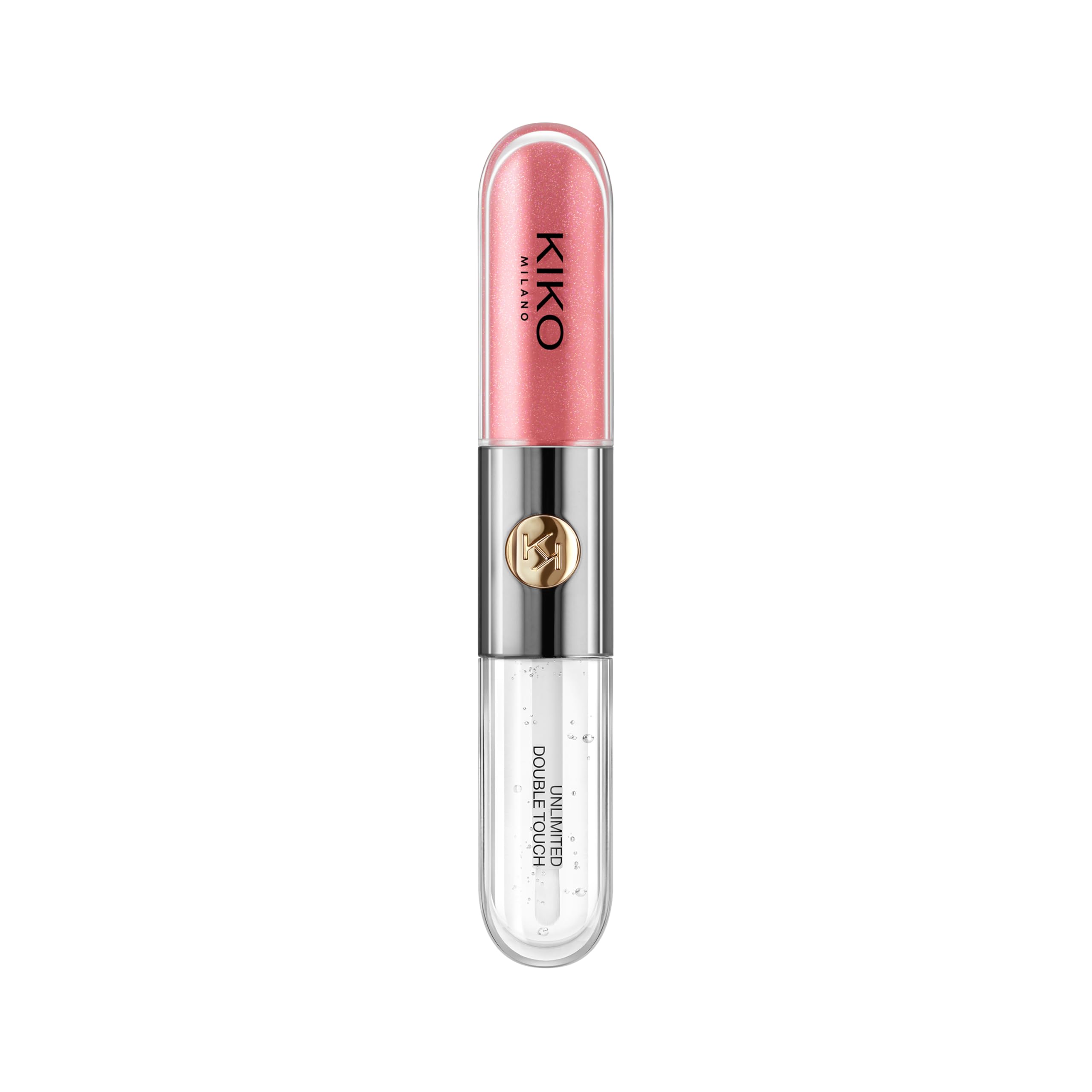 KIKO Milano Unlimited Double Touch 120, Liquid Lipstick With A Bright Finish In A Two-Step Application. Lasts Up To 12 Hours. No-Transfer Base Colour Halalzen