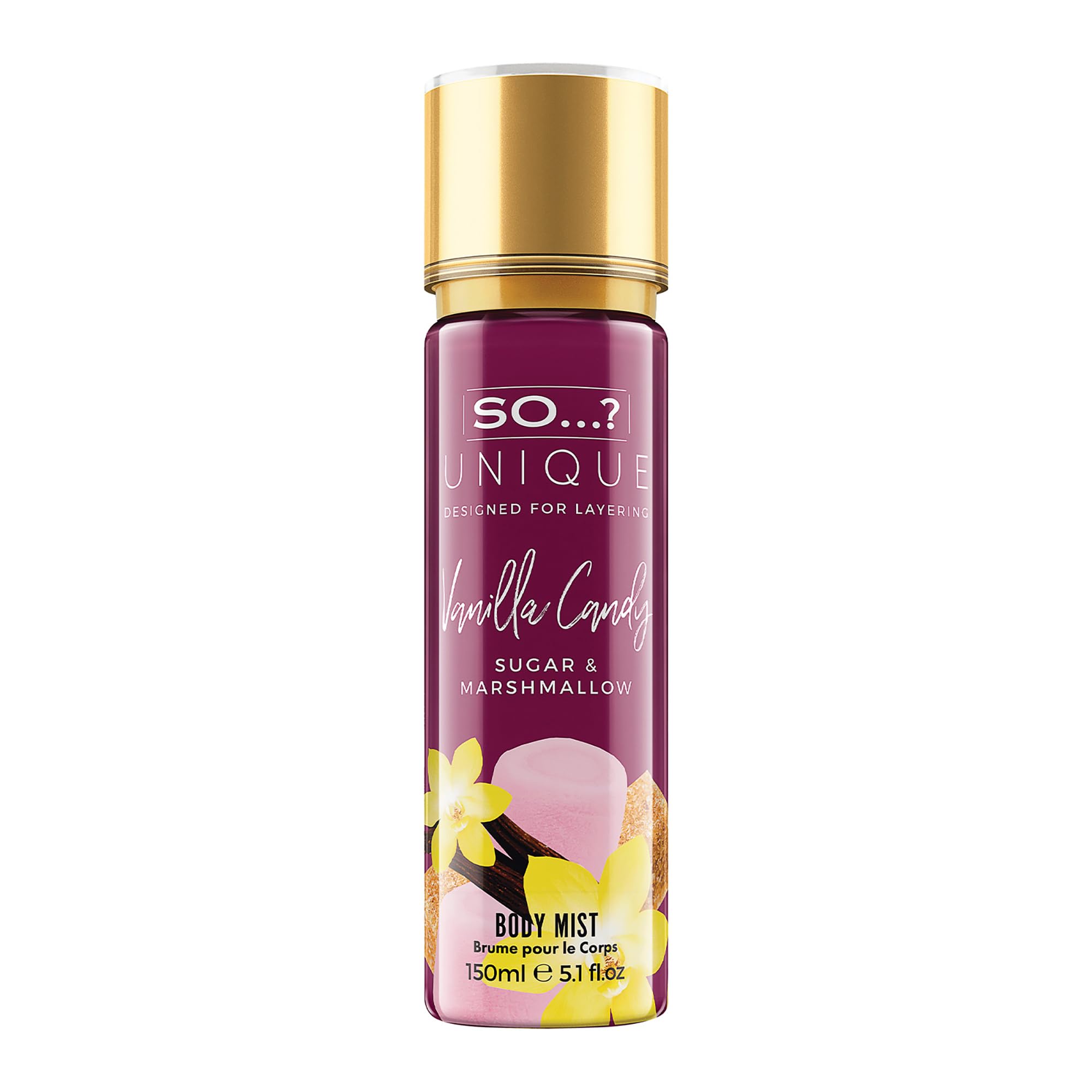 So…? Unique Womens White Blossom Body Mist Fragrance Spray 150ml Halalzen