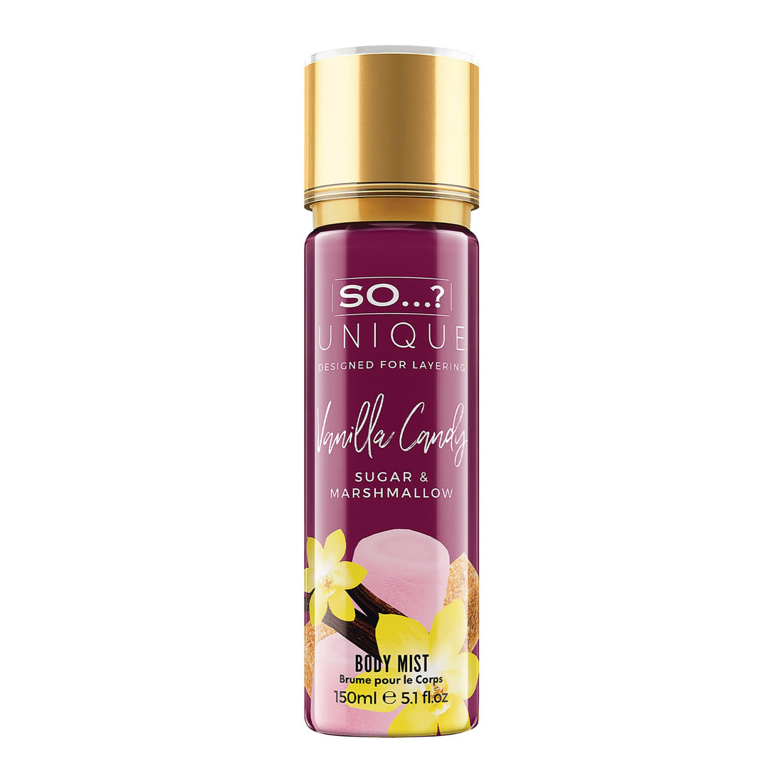 So…? Unique Womens White Blossom Body Mist Fragrance Spray 150ml Halalzen