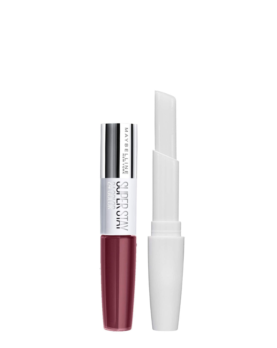 Maybelline Lipstick, SuperStay 24H Liquid Lipstick – Dual-Ended Long-Lasting Color & Moisturizing Lip Balm – Non-Drying, Transfer-Proof, Upto 24Hour, Dual Ended, Shade: 310 Forever Heather Halalzen