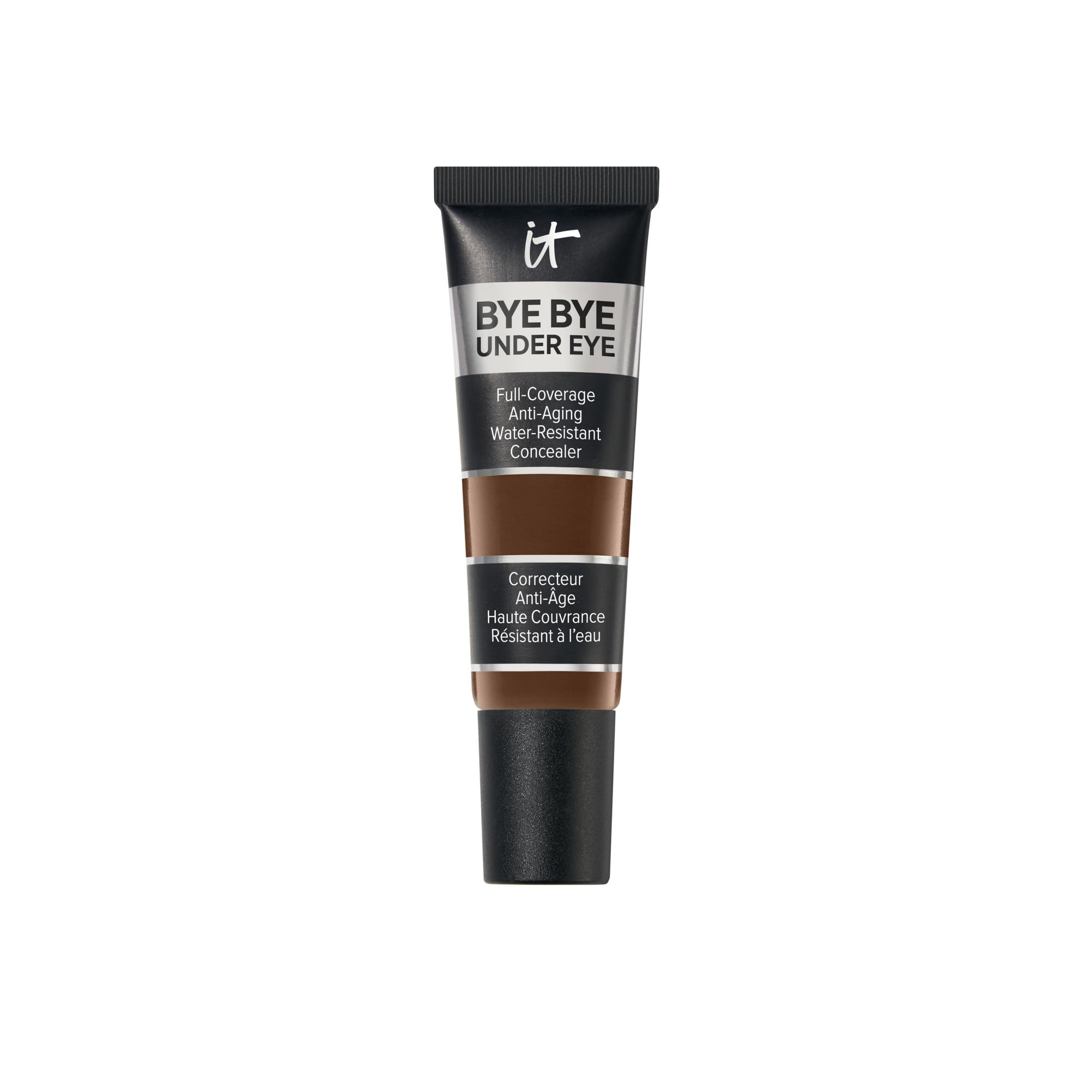 IT Cosmetics Bye Bye Under Eye Concealer, Highly Pigmented and Water-Resistant with Long-Wearing Finish, Conceal look of Dark Circles, with Peptides, Hydrolysed Collagen & Antioxidants 12ml Halalzen