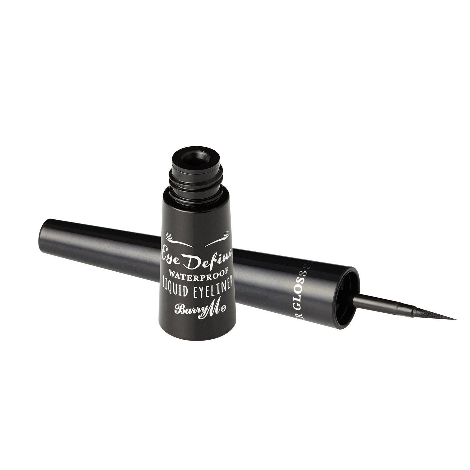 Barry M Cosmetics Eye Define Longlasting Liquid Eyeliner, Super Gloss Black Halalzen