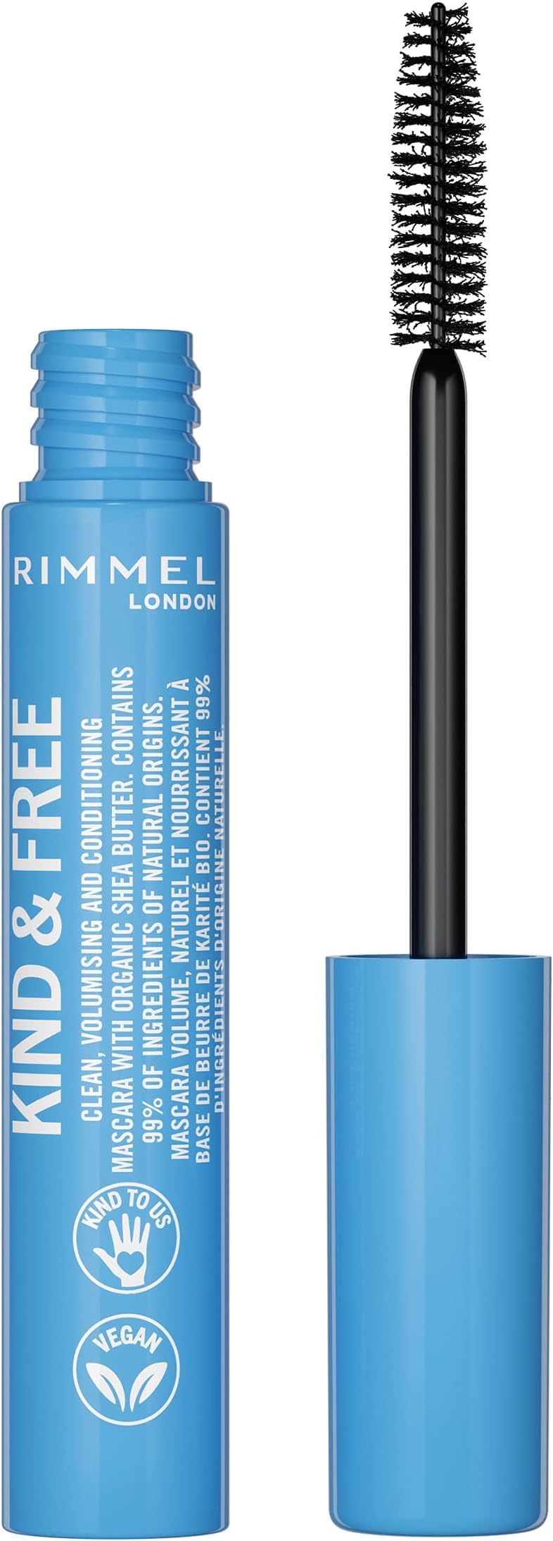 Rimmel Kind + Free Volume & Length Mascara, Black, 7ml Halalzen
