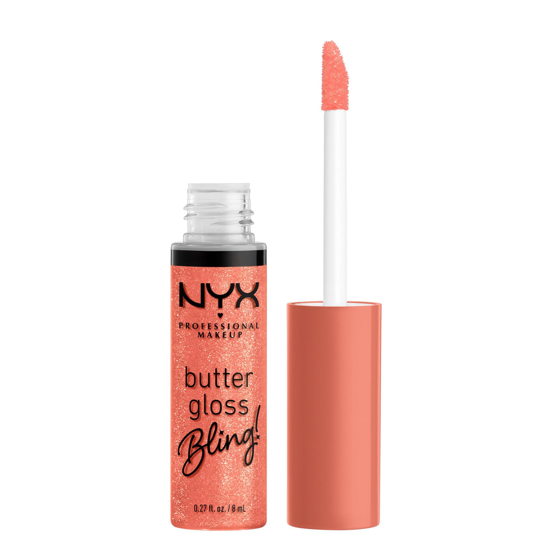 NYX PROFESSIONAL MAKEUP Butter Gloss, Non-Sticky Lip Gloss - Madeleine (Mid-Tone Nude)