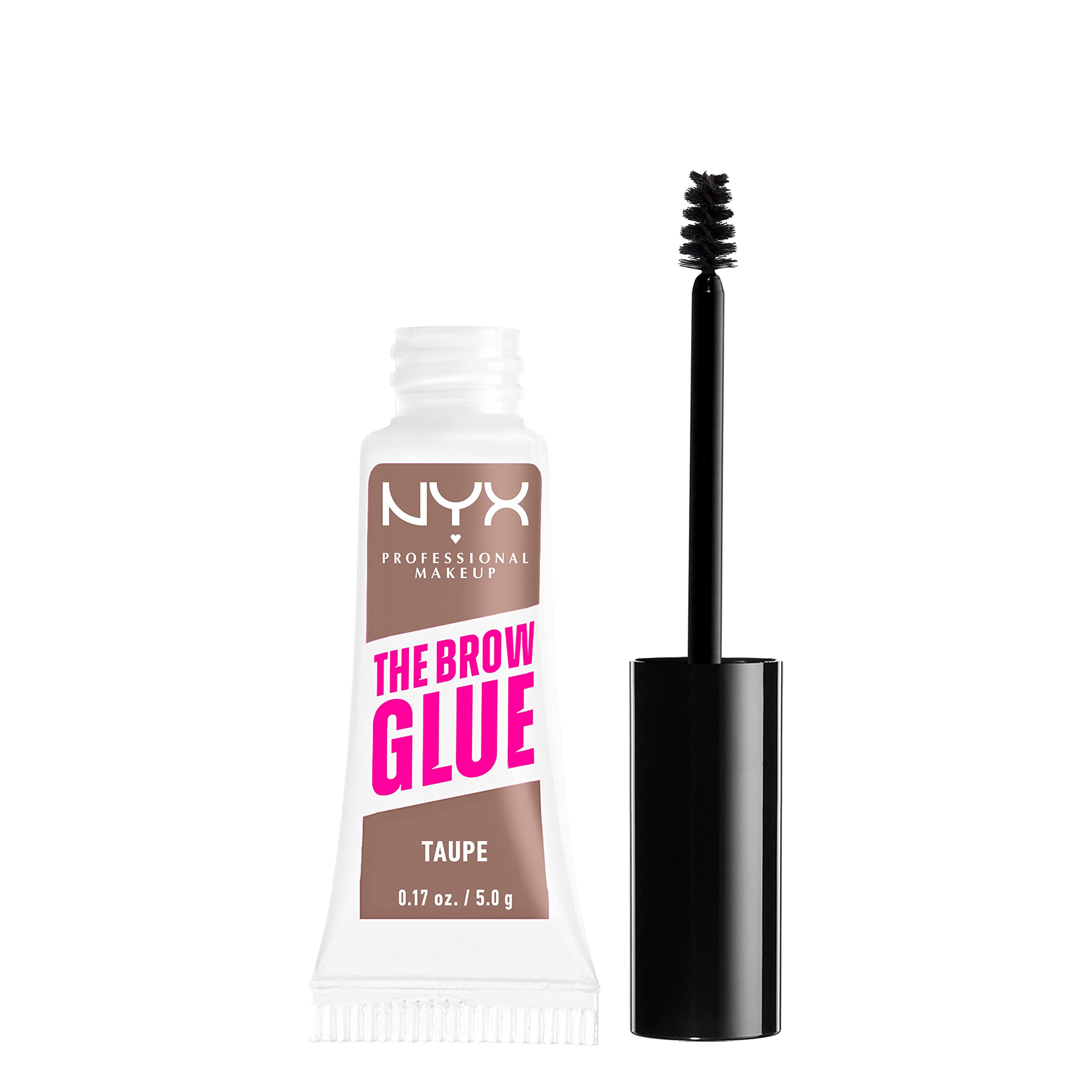 NYX PROFESSIONAL MAKEUP The Brow Glue, Extreme Hold Eyebrow Gel - Clear
