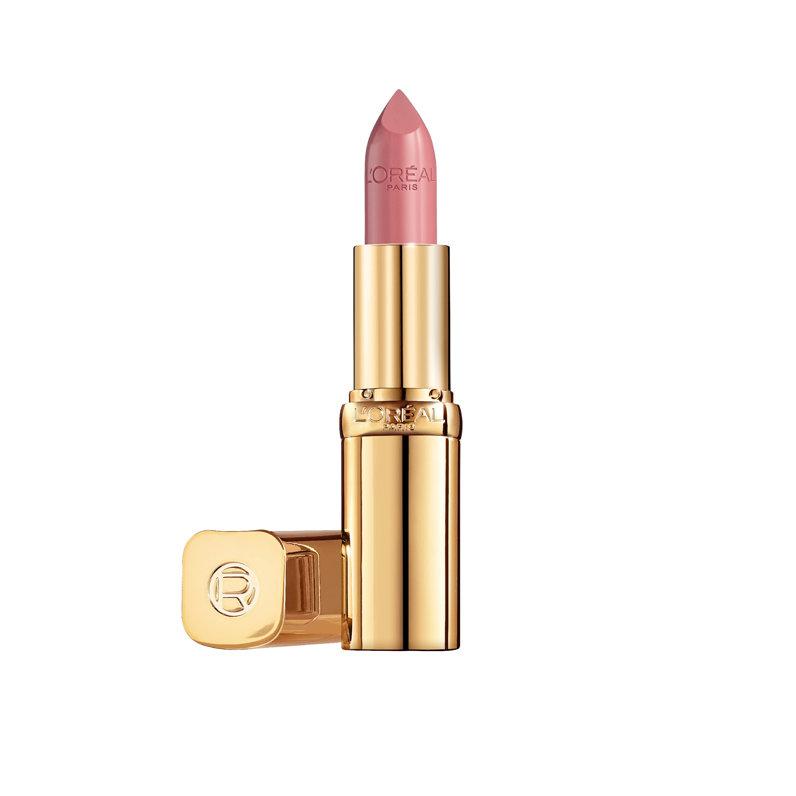 L'Oréal Paris Color Riche Satin Smooth Lipstick, Moisturising Pure Pigment Lip Colour, With Omega 3 & Vitamin E, 235 Nude Gold Halalzen